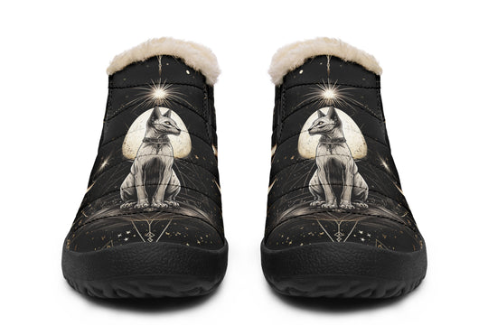 Lunar Sphynx Cat Winter Sneakers