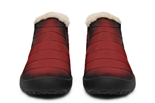 Mood: Blood Winter Sneakers - Warm & Easy Slip-On Shoes Lined with Vegan Wool with Anti-Slip Soles