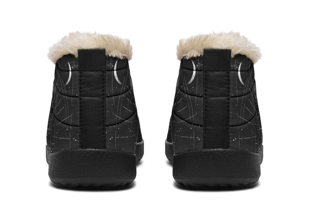 Moonbound Wolf Winter Sneakers