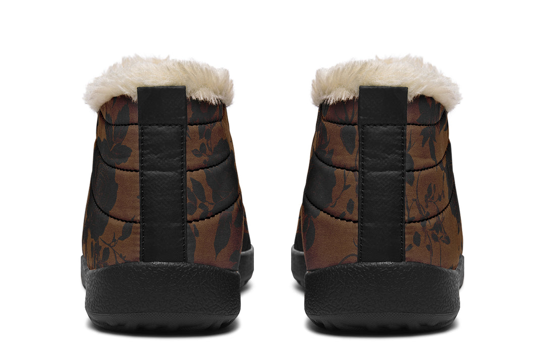 Sepia Rose Romance Winter Sneakers