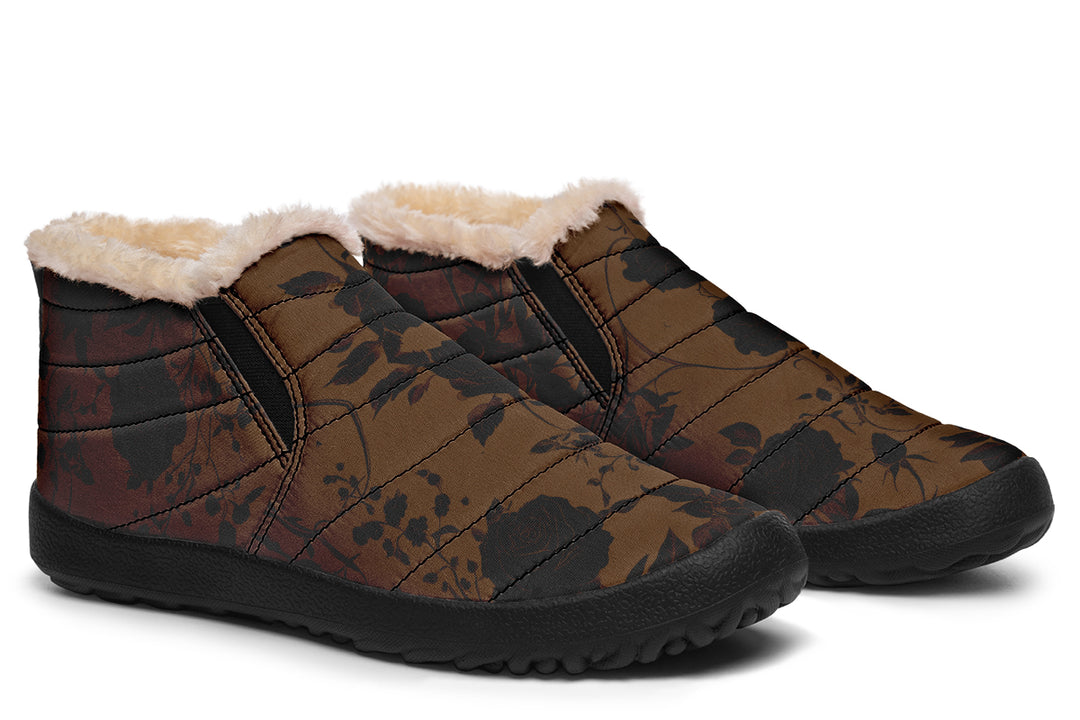 Sepia Rose Romance Winter Sneakers