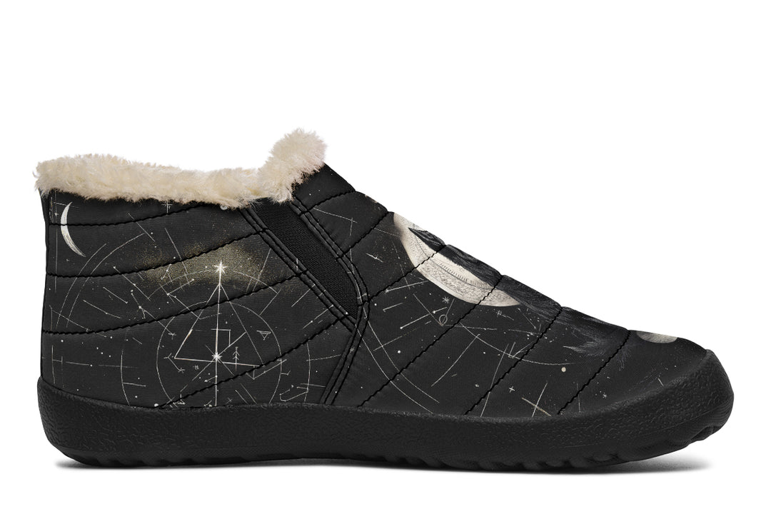 Starlit Wolf Winter Sneakers