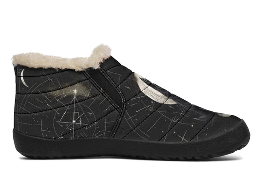 Starlit Wolf Winter Sneakers