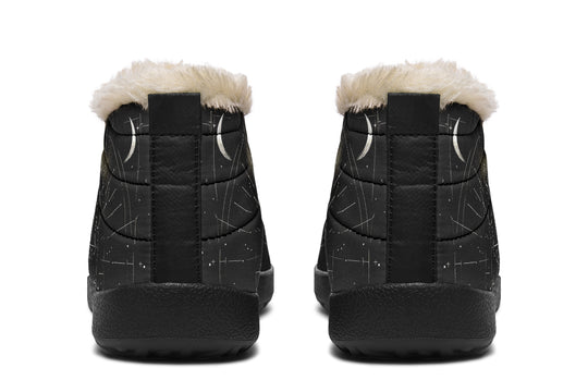 Starlit Wolf Winter Sneakers