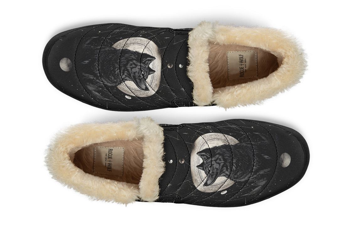 Starlit Wolf Winter Sneakers