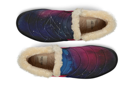 Twilight Winter Sneakers - Warm & Easy Slip-On Shoes Lined with Vegan Wool with Anti-Slip Soles