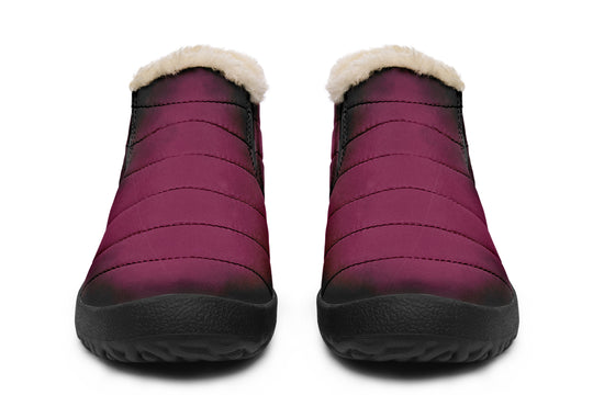 Wicked Berry Winter Sneakers - Warm & Easy Slip-On Shoes Lined with Vegan Wool with Anti-Slip Soles