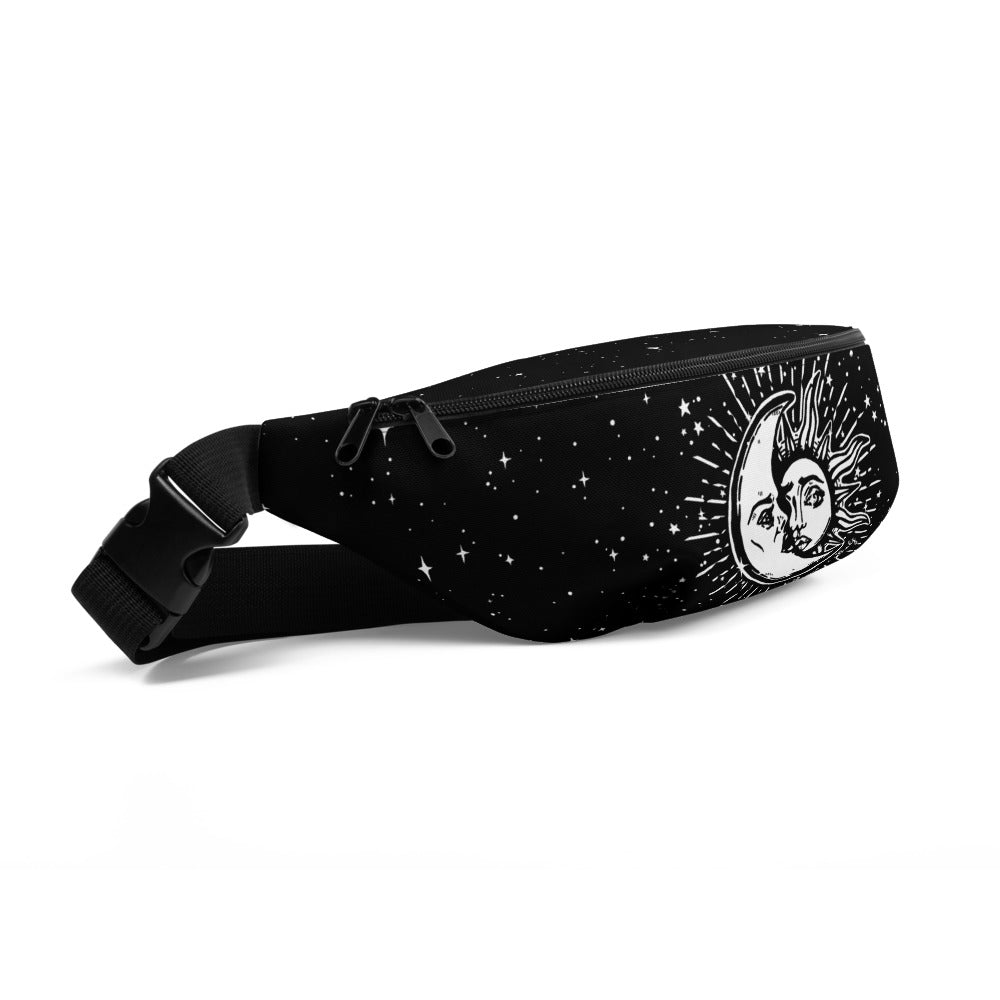 Astral Fanny Pack - Water-Resistant Waist Bag, Gym & Yoga Essentials, Witchy Activewear, Grunge Goth Accessories