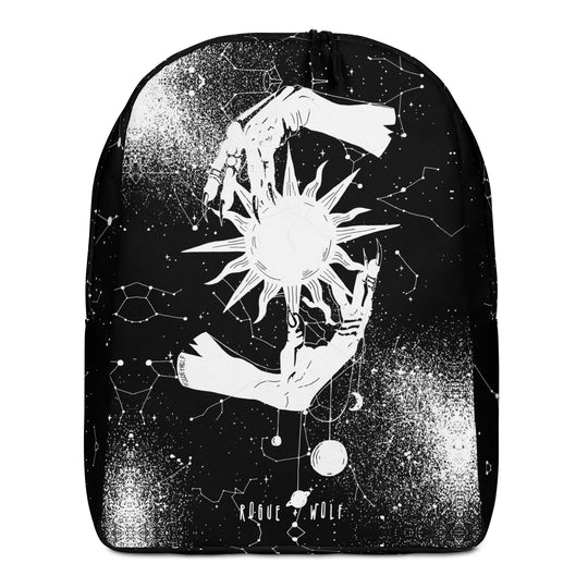 Starlight Goth Backpack - 20L Water Resistant Bag with pocket for Laptop for Work Travel Uni College & School Daypack