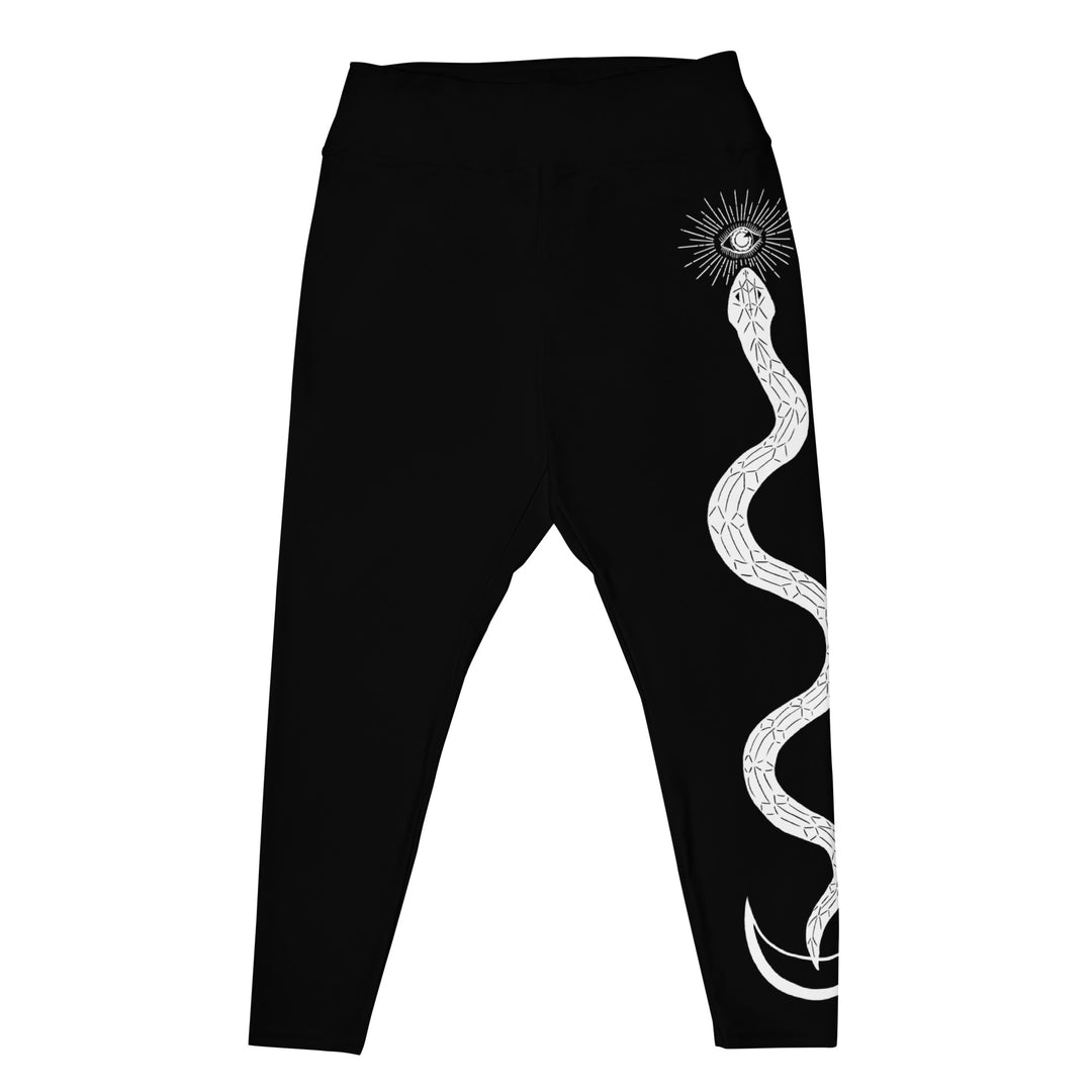 Snake Charmer Plus Size Leggings - Vegan Gothic Activewear Witchy Occu –  Rogue + Wolf