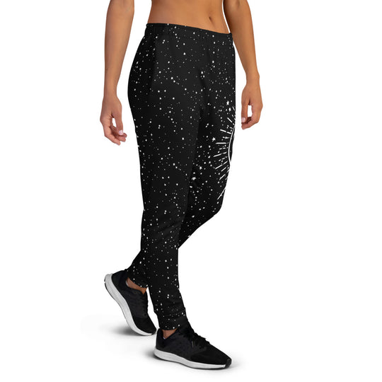 Astral Slim-Fit Joggers - Eco-friendly Recycled Soft Cotton-feel Workout Pants, Tracksuit Trousers for Yoga, Pilates, Gym - Vegan