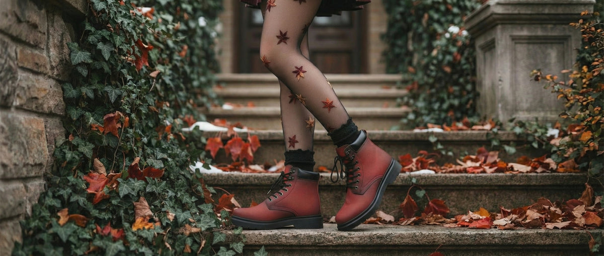 Mood: Blood Classic Boots from Botanical Classic Boots