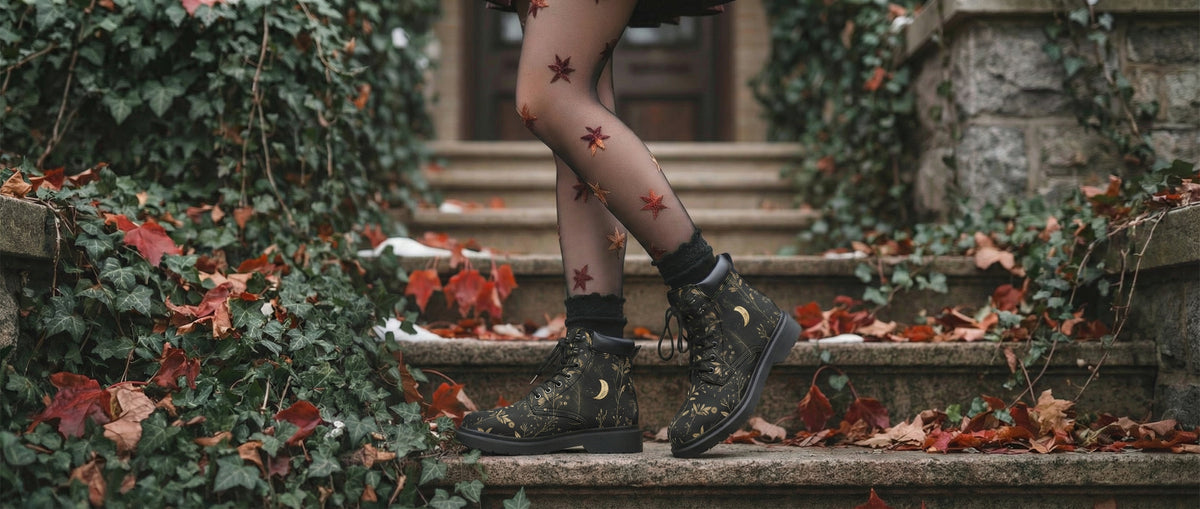 Twilight Garden Classic Boots from Botanical Classic Boots
