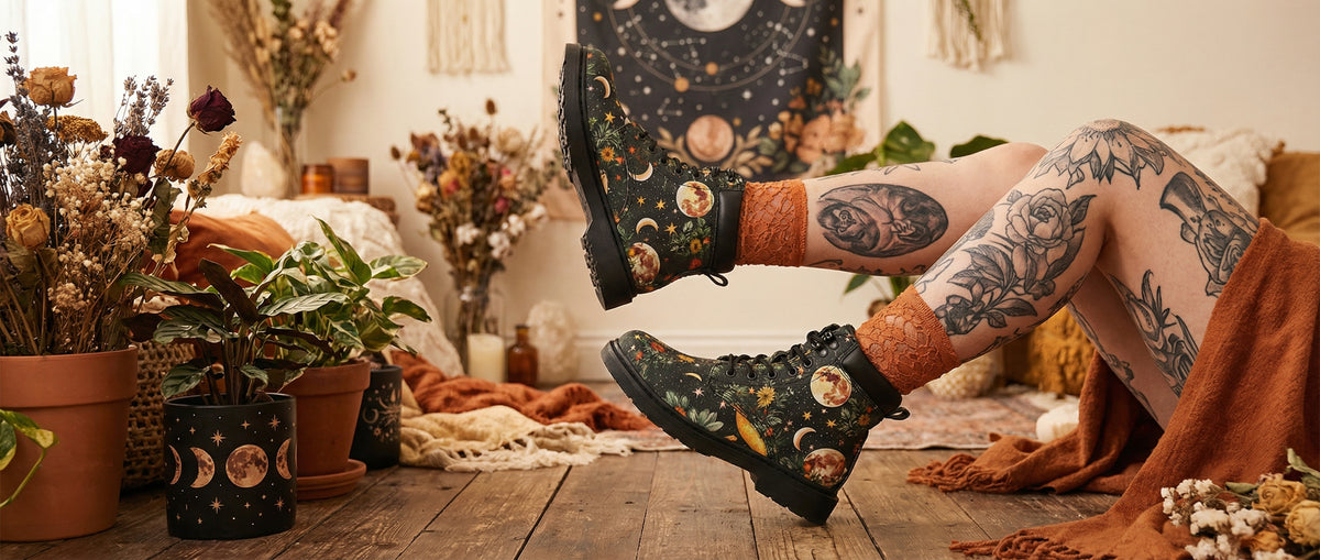 Lunar Meadow Classic Boots from Botanical Classic Boots