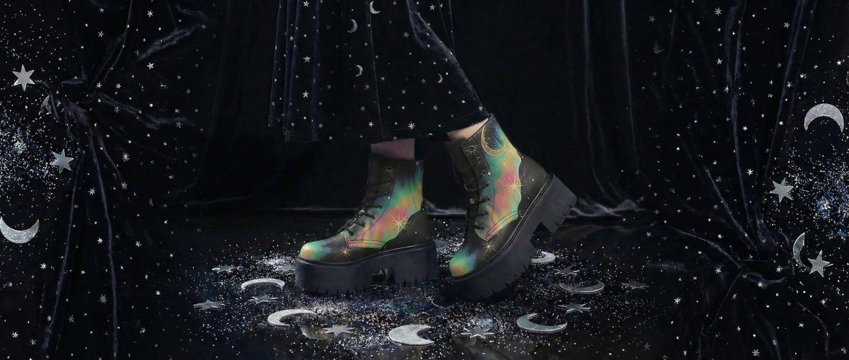 Northern Lights Platform Boots from Platform Boots