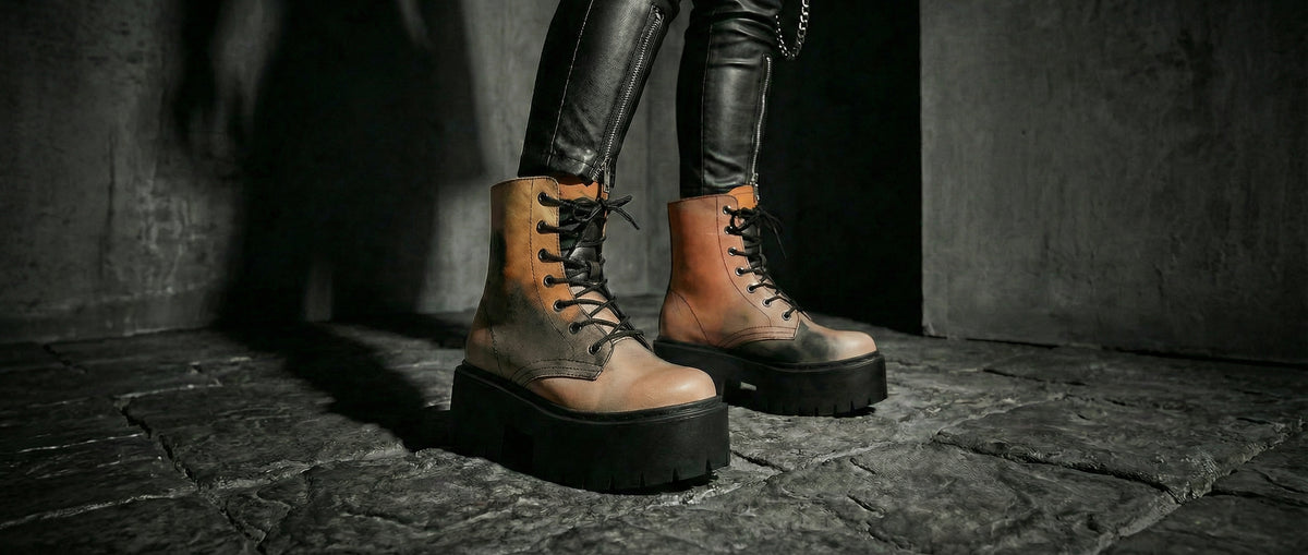 Smoky Sands Platform Boots from Platform Boots