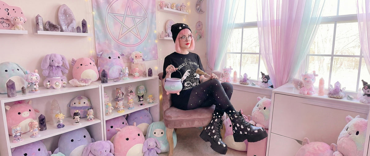 Ghost Party Platform Boots from Platform Boots