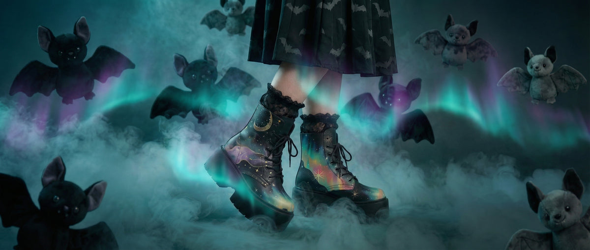 Northern Lights Platform Boots from Celestial Platform Boots