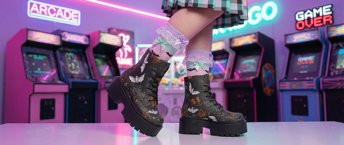 Nightbound Platform Boots from Dark Fables Platform Boots