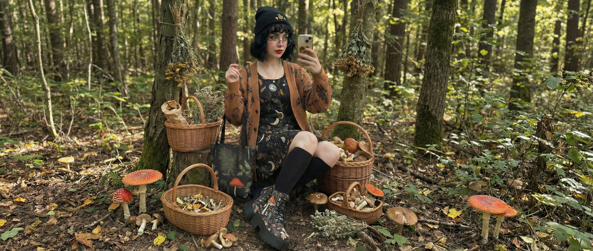 Amanita Platform Boots from Botanical Platform Boots