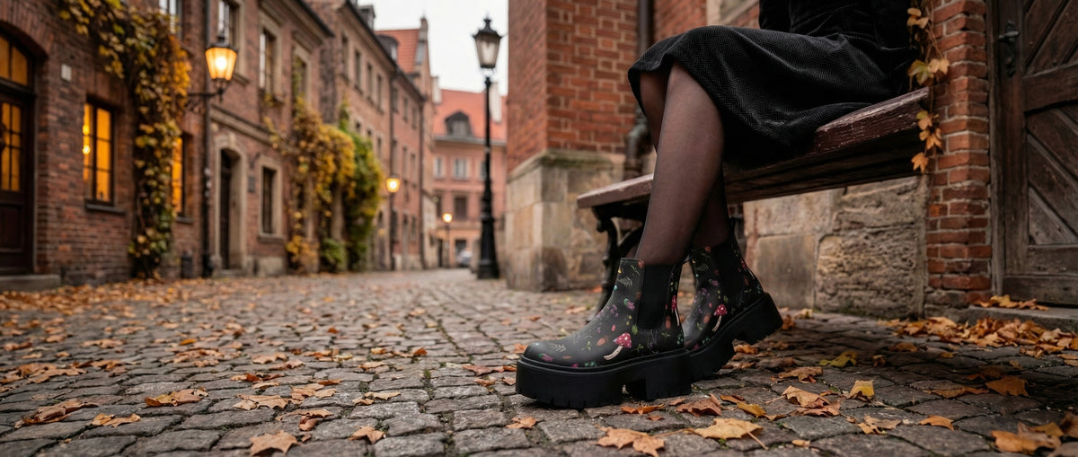 Herbology Platform Chelsea Boots from Platform Chelsea Boots
