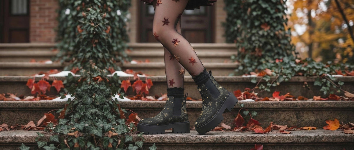 Bee Constellation Platform Chelsea Boots from Platform Chelsea Boots
