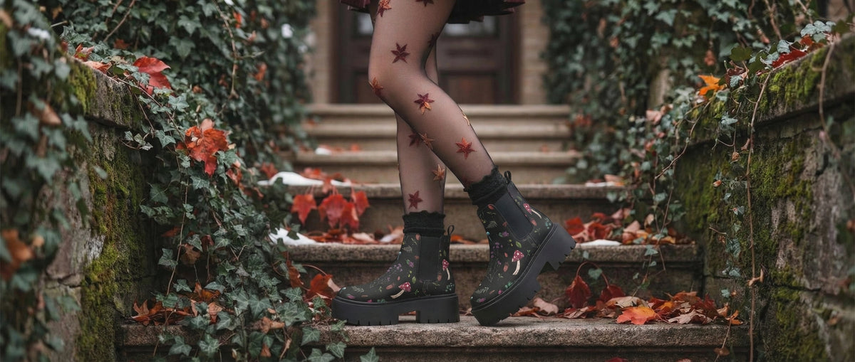 Herbology Platform Chelsea Boots from Platform Chelsea Boots