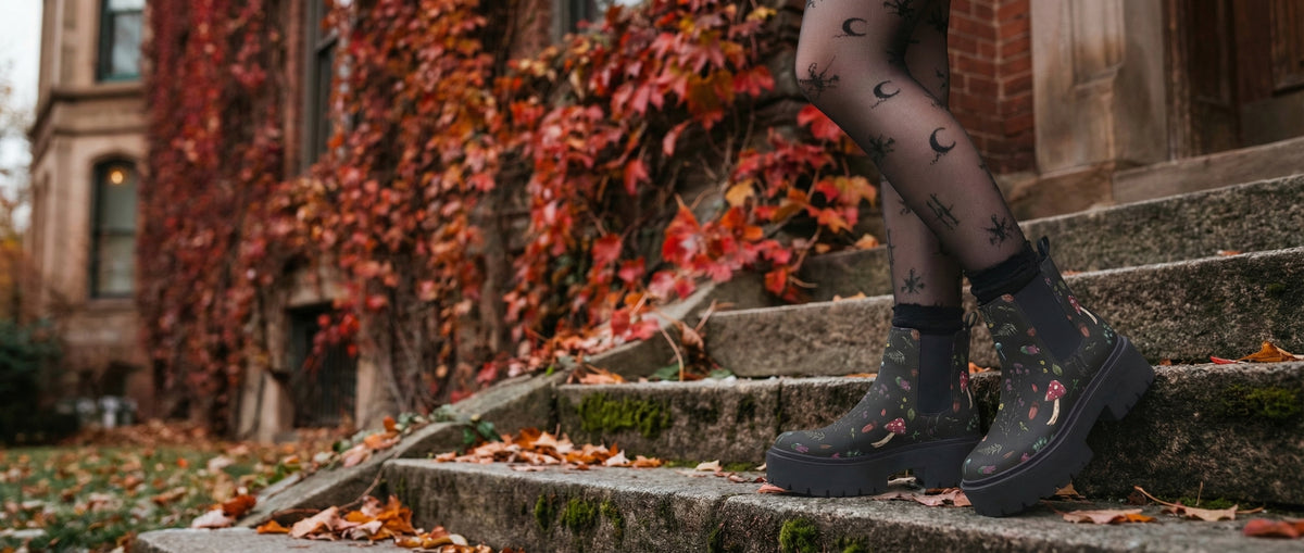 Herbology Platform Chelsea Boots from Platform Chelsea Boots