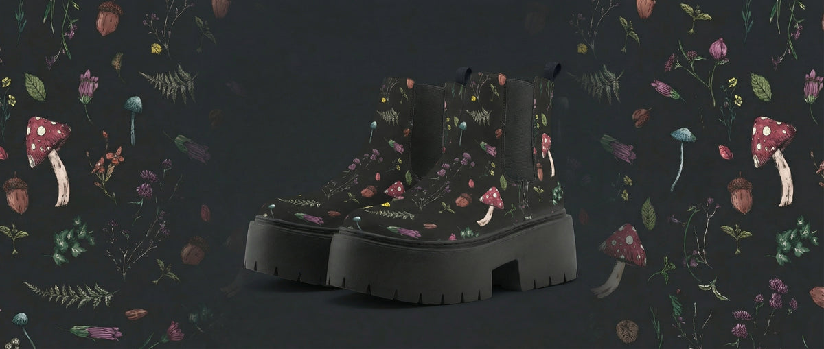 Herbology Platform Chelsea Boots from Collection