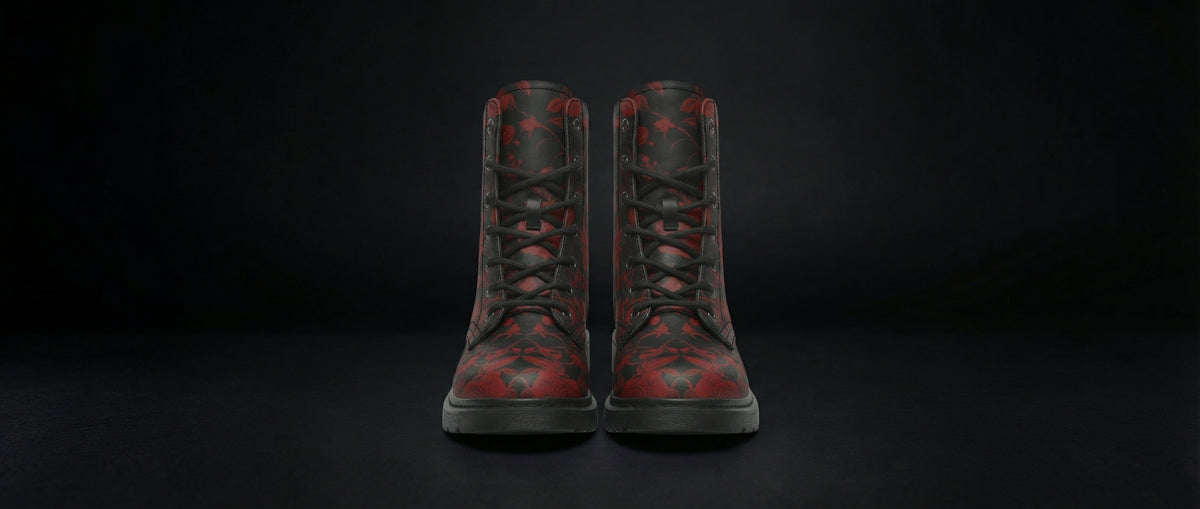 Blood Rose Romance Boots from Collection
