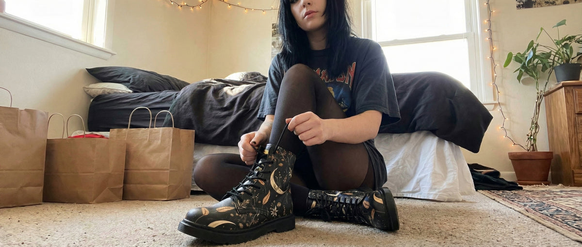 Moonlit Botanica Boots from Collection