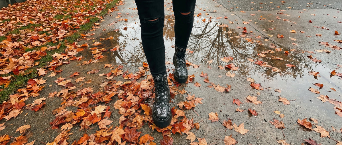 Nightshade Platform Boots from Collection