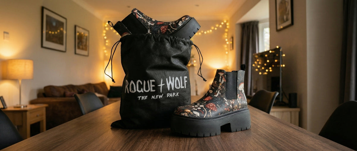 Faery Fungi Platform Chelsea Boots from Collection