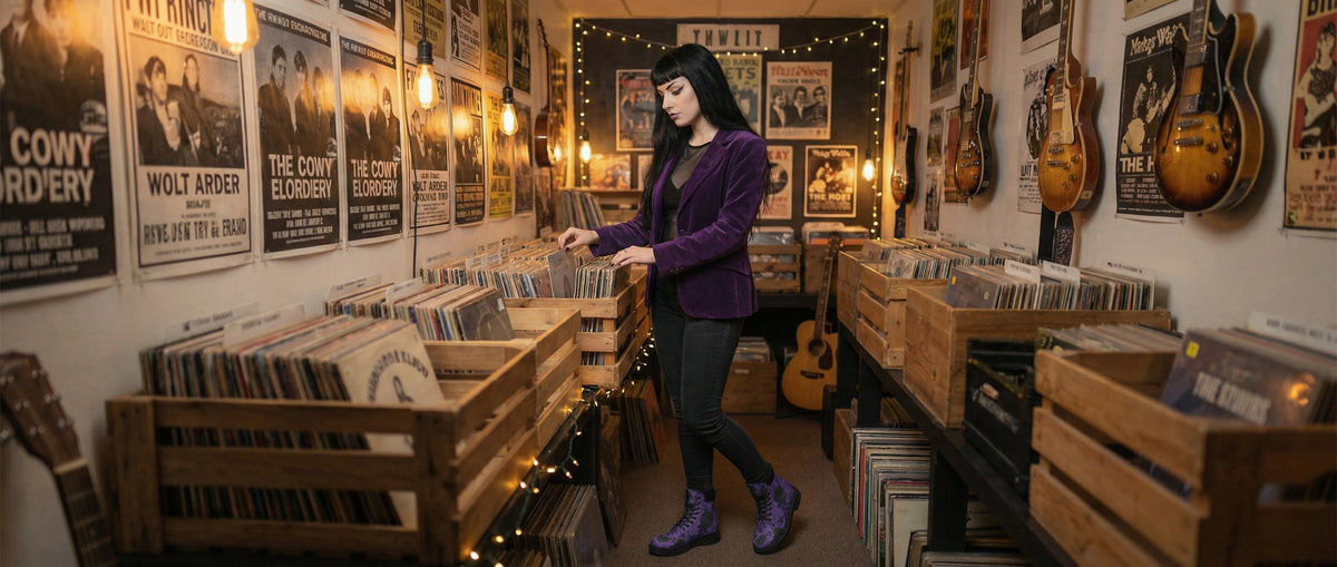Amethyst Rose Romance Classic Boots from Collection