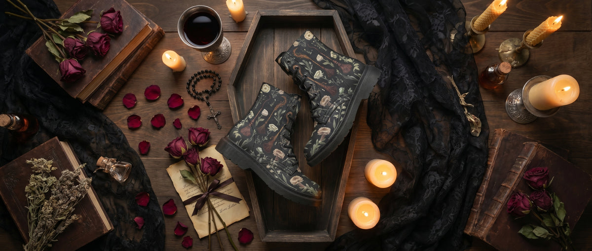 Witches' Broomsticks Boots from Botanical Boots