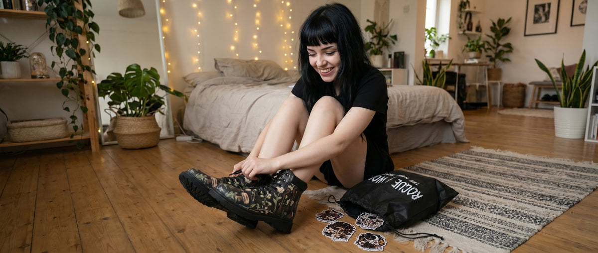 Witches' Broomsticks Classic Boots from Botanical Classic Boots