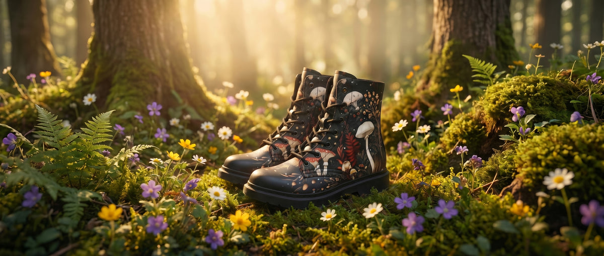 Faery Fungi Boots from Dark Fables Boots