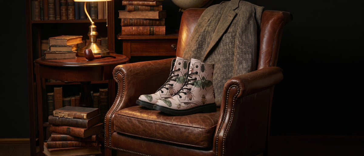Entomology Boots from Dark Academia Boots