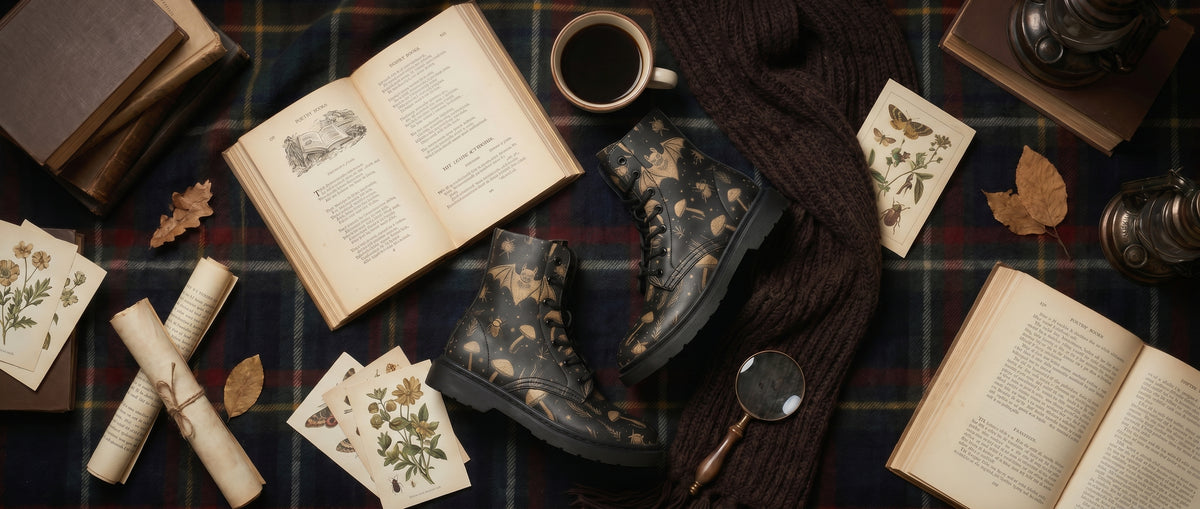 Curio Noctis Boots from Dark Academia Boots