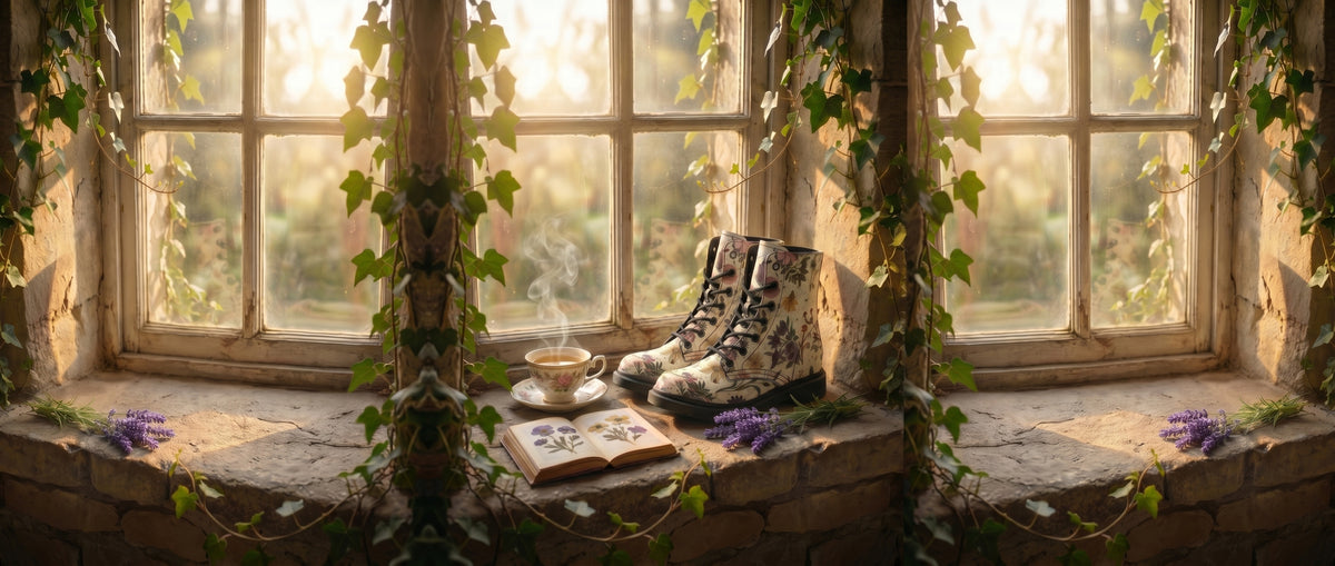 Enchanted Blossoms Boots from Botanical Boots