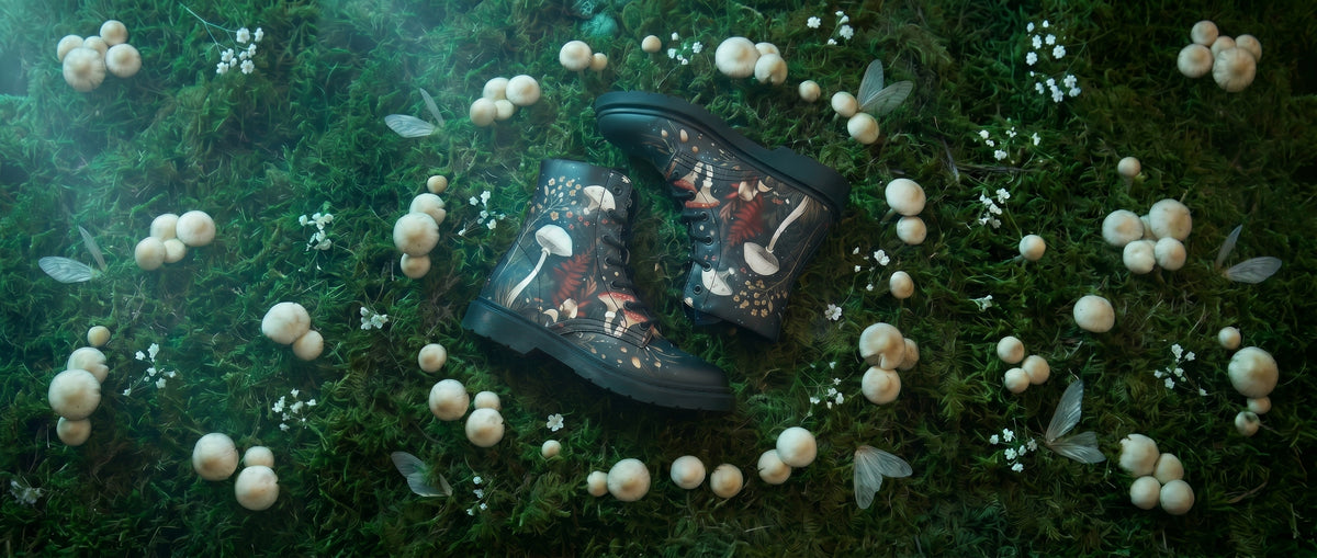 Faery Fungi Boots from Dark Fables Boots