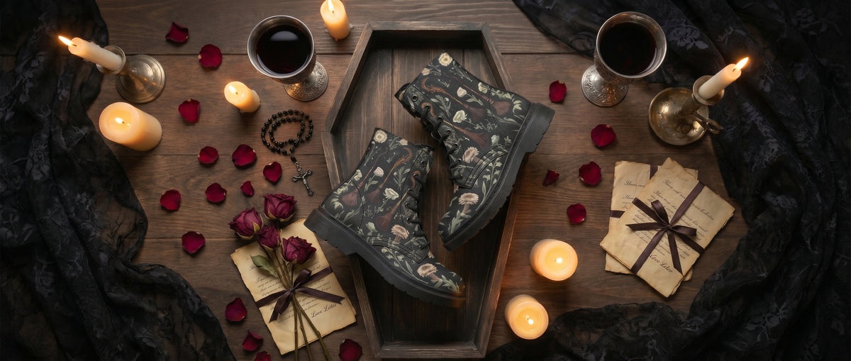 Witches' Broomsticks Boots from Botanical Boots