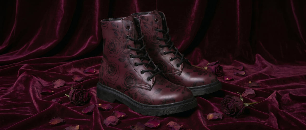 Rosa Aeterna Boots from Dark Academia Boots