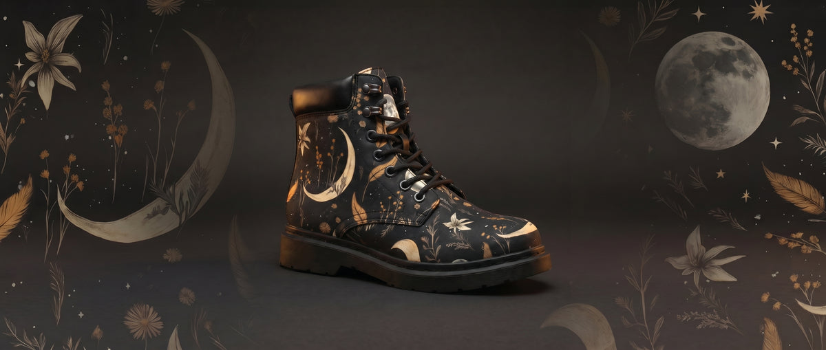 Moonlit Botanica Classic Boots from Botanical Boots
