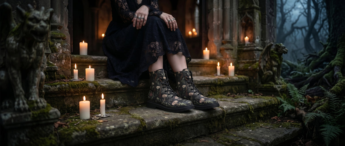 Witches' Broomsticks Boots from Botanical Boots