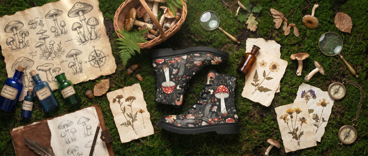 Amanita Boots from Dark Fables Boots