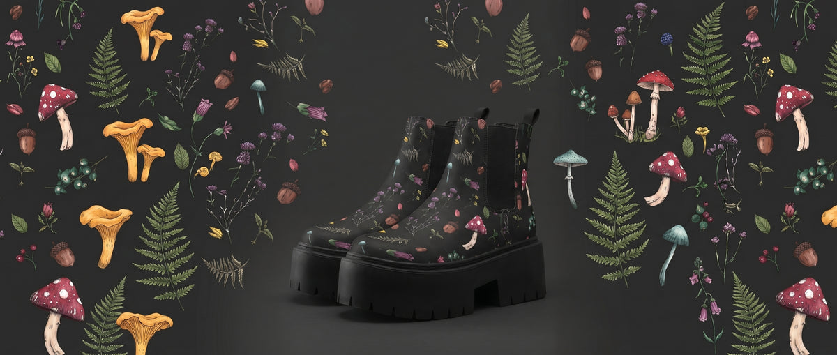 Herbology Platform Chelsea Boots from All Platforms