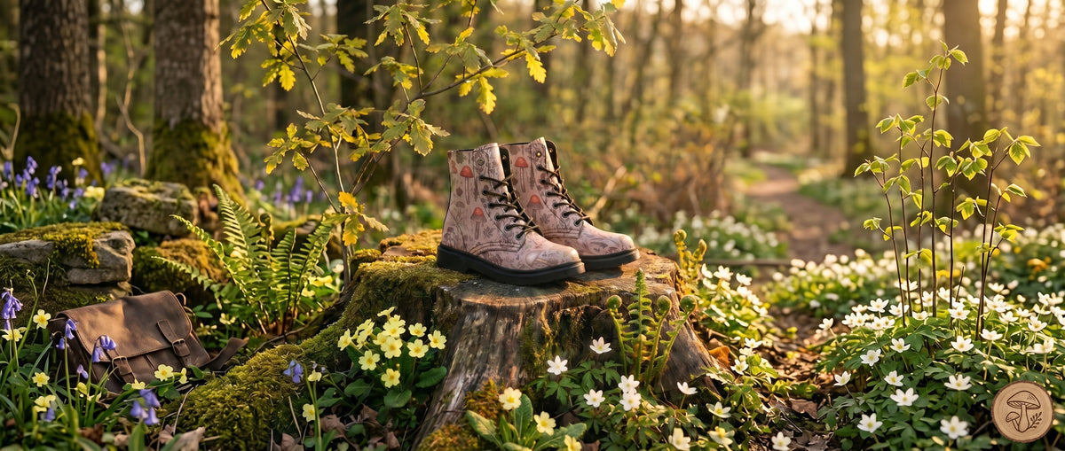Blush Foraging Boots from Botanical Boots