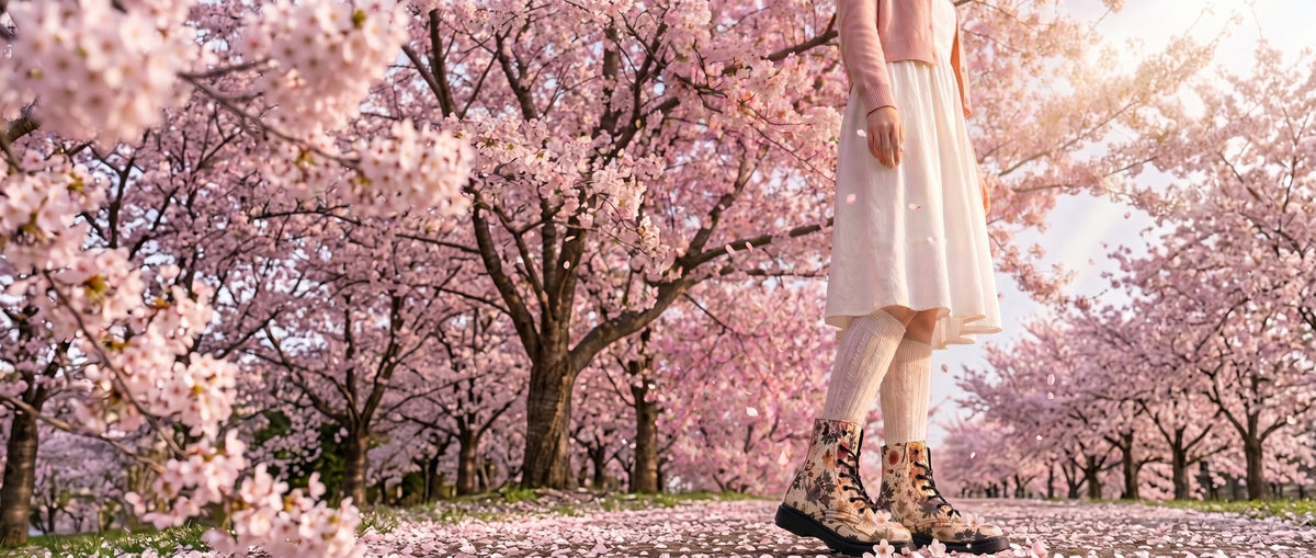 Enchanted Blossoms Boots from Botanical Boots