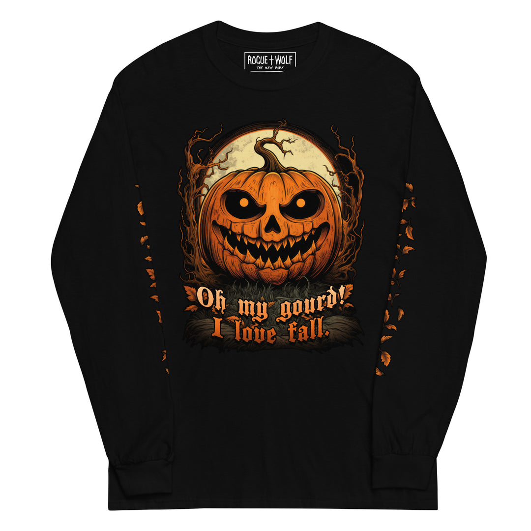 OMG! Long Sleeve Tee - Alt Goth Top in Dark Academia Occult Witchy Style Unisex Halloween Gift